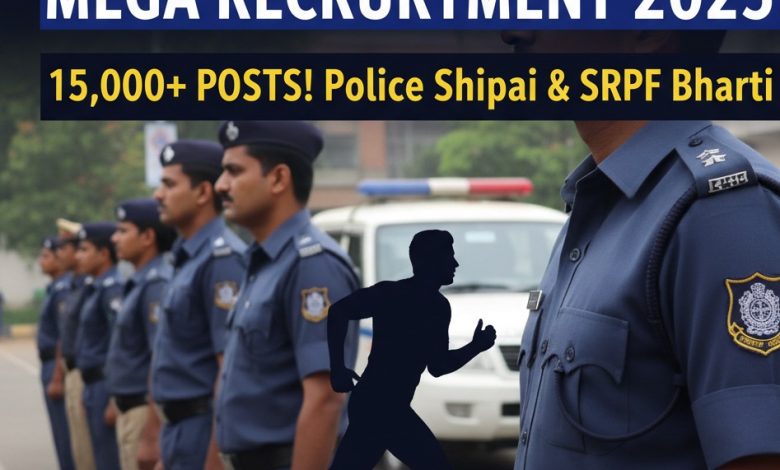 महाराष्ट्र पोलीस भरती २०२५ जाहिरात